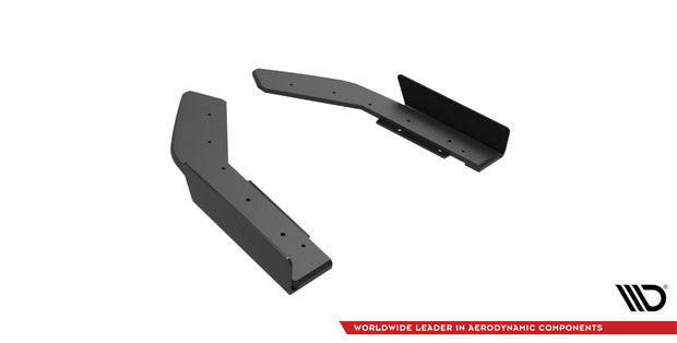 STREET PRO REAR SIDE SPLITTERS + FLAPS BMW 2 COUPE M240I G42