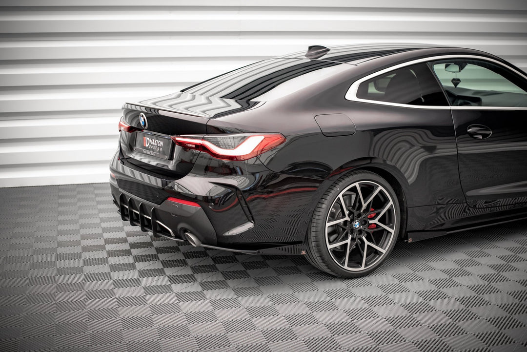 STREET PRO REAR SIDE SPLITTERS + FLAPS BMW 4 M-PACK G22