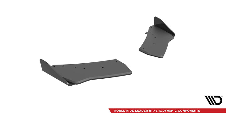 STREET PRO REAR SIDE SPLITTERS + FLAPS VOLKSWAGEN GOLF R MK7