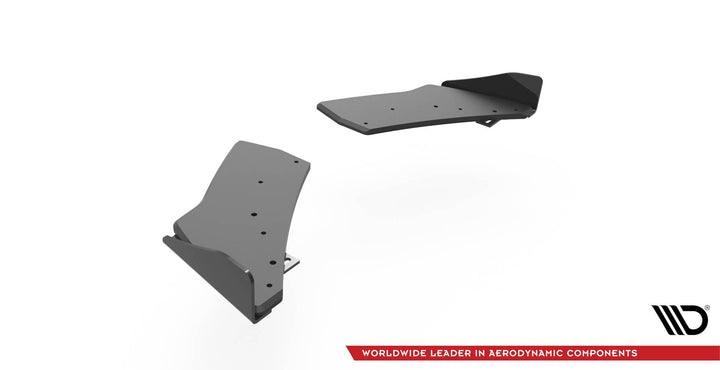 STREET PRO REAR SIDE SPLITTERS + FLAPS VOLKSWAGEN GOLF R MK7