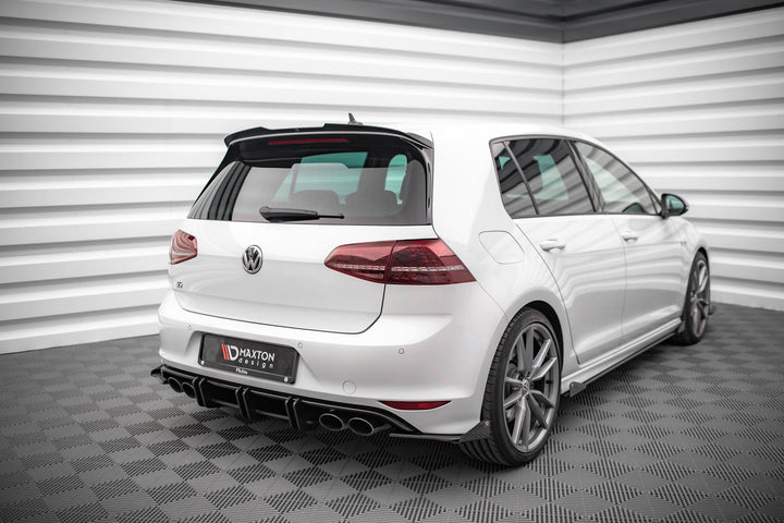 STREET PRO REAR SIDE SPLITTERS + FLAPS VOLKSWAGEN GOLF R MK7