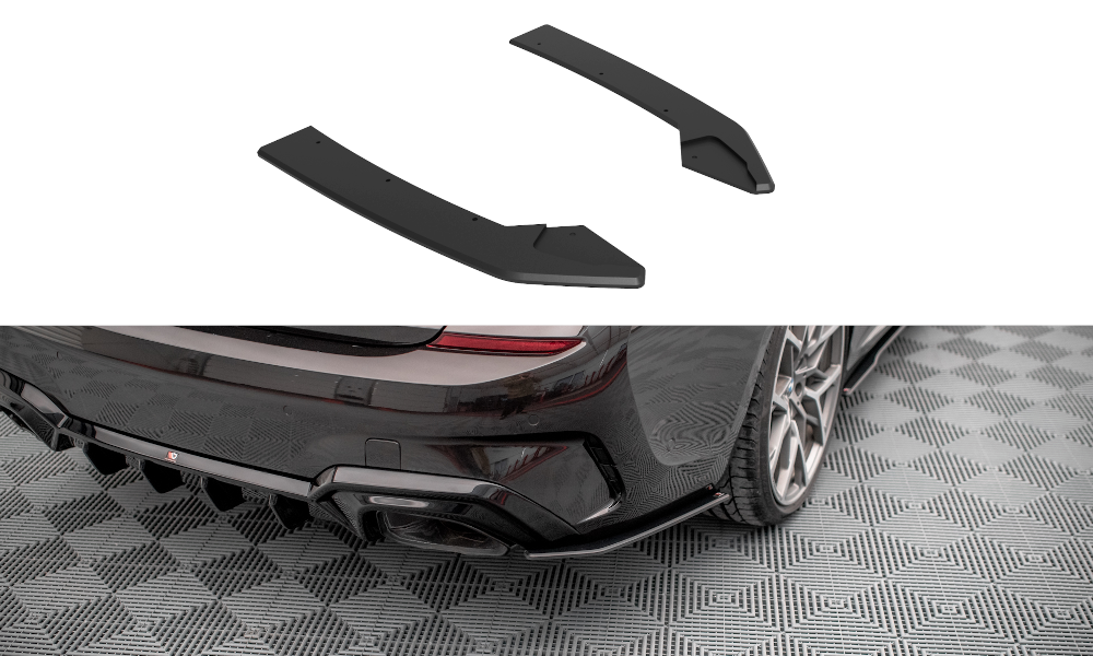 STREET PRO REAR SIDE SPLITTERS V.2 (set for Maxton valance only) BMW 3 M-PACK G20 / G21