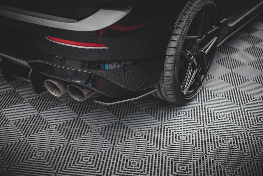 STREET PRO REAR SIDE SPLITTERS VOLKSWAGEN GOLF R MK8