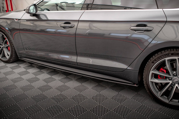 STREET PRO SIDE SKIRTS DIFFUSERS AUDI A5 S-LINE / S5 SPORTBACK F5