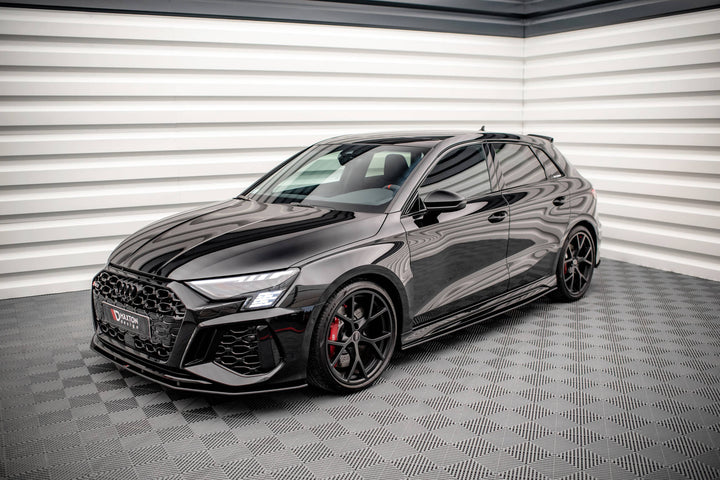 STREET PRO SIDE SKIRTS DIFFUSERS AUDI RS3 SPORTBACK / SEDAN 8Y