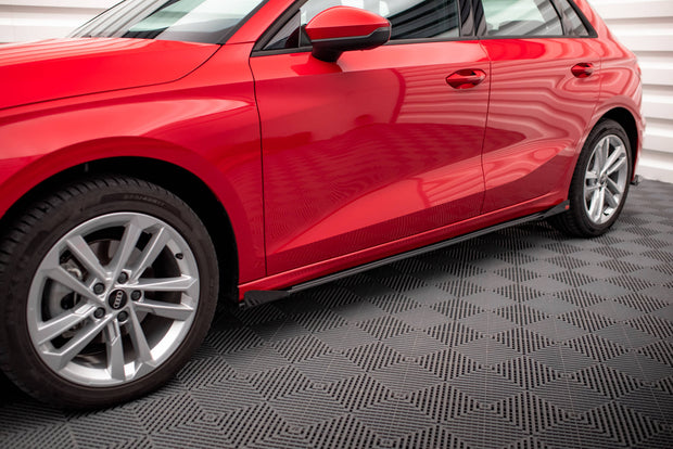 STREET PRO SIDE SKIRTS DIFFUSERS + FLAPS AUDI A3 8Y