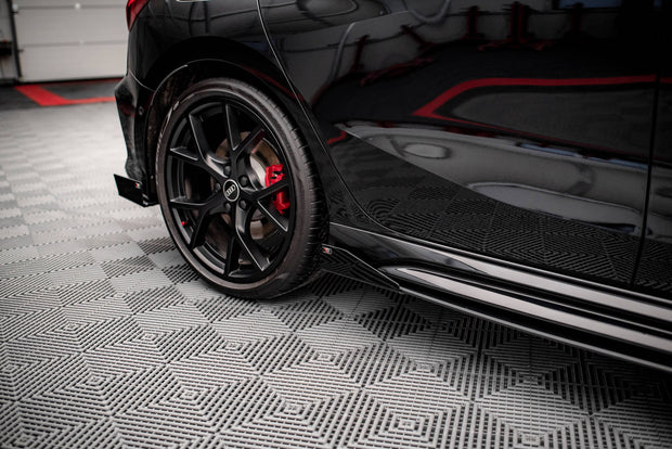 STREET PRO SIDE SKIRTS DIFFUSERS + FLAPS AUDI RS3 SPORTBACK / SEDAN 8Y