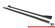 STREET PRO SIDE SKIRTS DIFFUSERS + FLAPS AUDI S3 / A3 S-LINE 8Y
