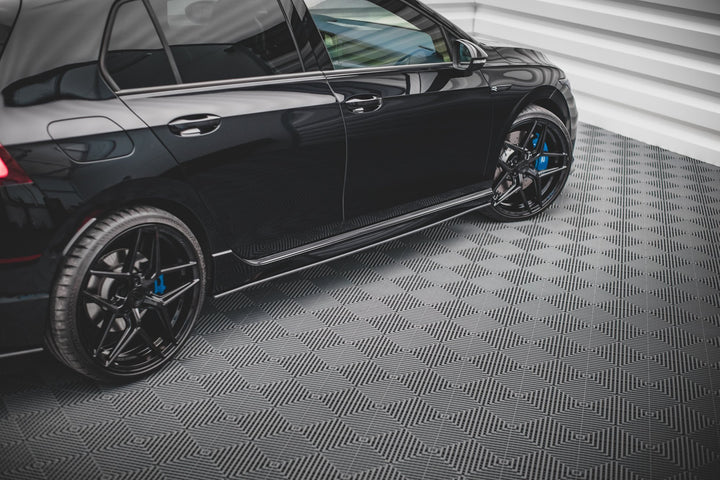 STREET PRO SIDE SKIRTS DIFFUSERS VOLKSWAGEN GOLF R MK8