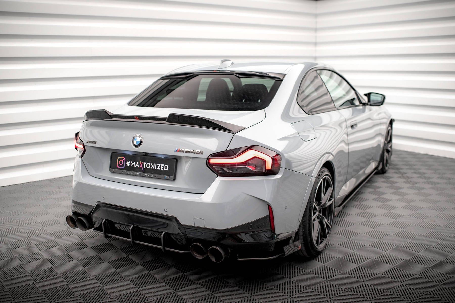 Bmw Rear Window Open REAR WINDOW EXTENSION BMW 2 COUPE G42 / M2 G87 – Maxton Design USA