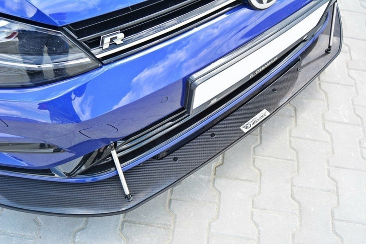 VW GOLF VII R (FACELIFT) - HYBRID FRONT RACING SPLITTER