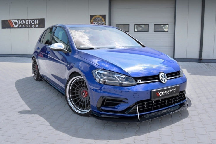 VW GOLF VII R (FACELIFT) - HYBRID FRONT RACING SPLITTER