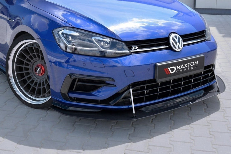 VW GOLF VII R (FACELIFT) - HYBRID FRONT RACING SPLITTER