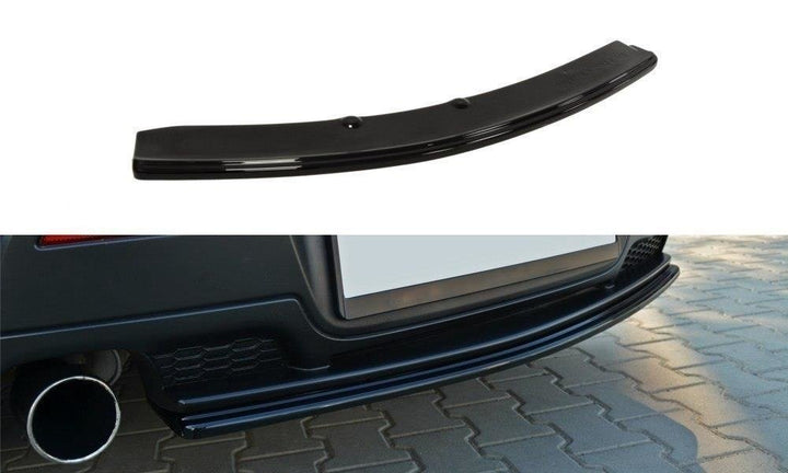CENTRAL REAR SPLITTER MAZDA 3 MPS MK1 PREFACE (WITHOUT VERTICAL BARS)