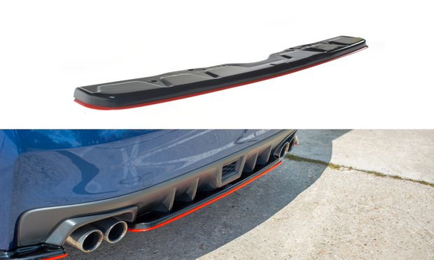 REAR SPLITTER V.2 SUBARU WRX STI
