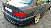 CENTRAL REAR SPLITTER FOR BMW 3 E46 MPACK COUPE (WITHOUT VERTICAL BARS)