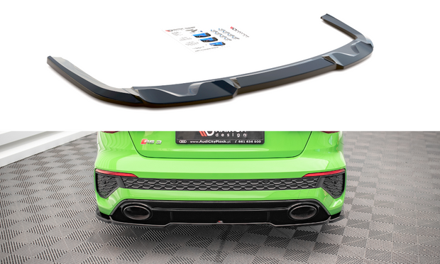CENTRAL REAR SPLITTER AUDI RS3 SEDAN 8Y