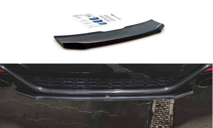 CENTRAL REAR SPLITTER AUDI RS5 F5 FACELIFT