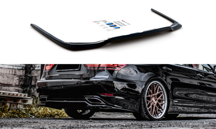 CENTRAL REAR SPLITTER LEXUS LS MK4 FACELIFT