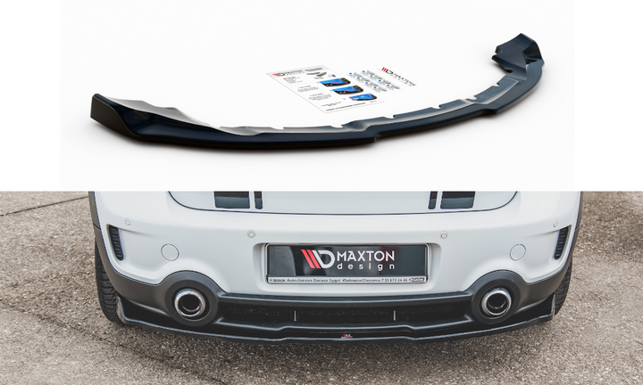 CENTRAL REAR SPLITTER MINI COUNTRYMAN MK1 JCW