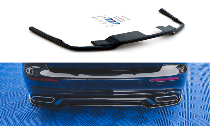 CENTRAL REAR SPLITTER VOLVO S60 R-DESIGN MK3