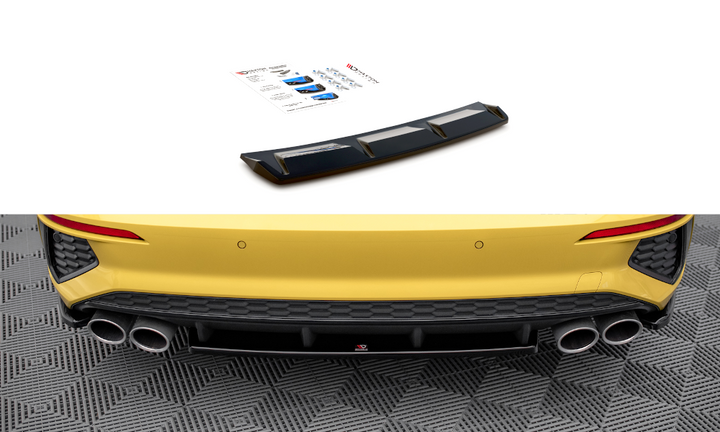 CENTRAL REAR SPLITTER FOR AUDI S3 SEDAN 8Y