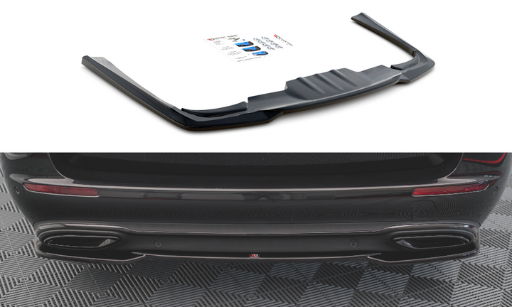 CENTRAL REAR SPLITTER FOR MERCEDES-BENZ E W213