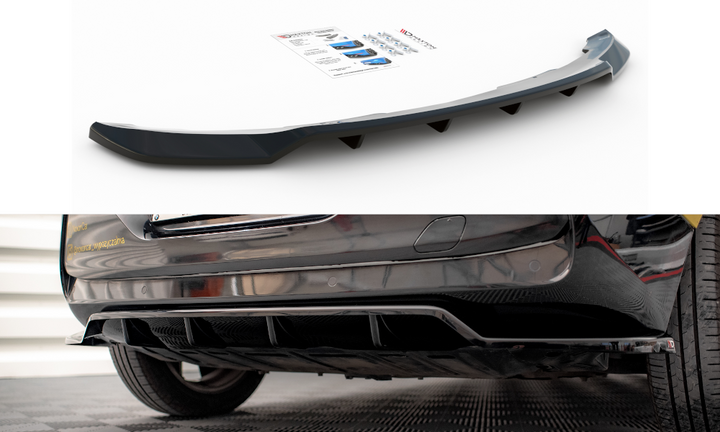 CENTRAL REAR SPLITTER (WITH VERTICAL BARS) BMW I3 MK1 FACELIFT