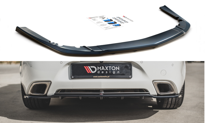 CENTRAL REAR SPLITTER (WITH VERTICAL BARS) BUICK REGAL GS / OPEL INSIGNIA MK. 1 OPC FACELIFT