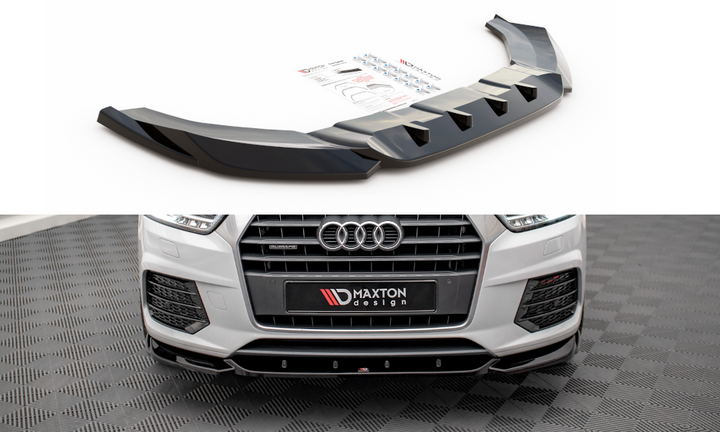 FRONT SPLITTER V.1 AUDI Q3 S-LINE 8U FACELIFT