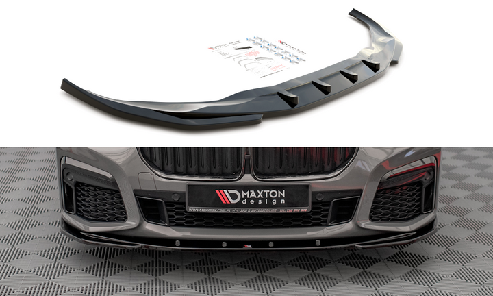 FRONT SPLITTER V.1 BMW 7 G11 M-PACK FACELIFT