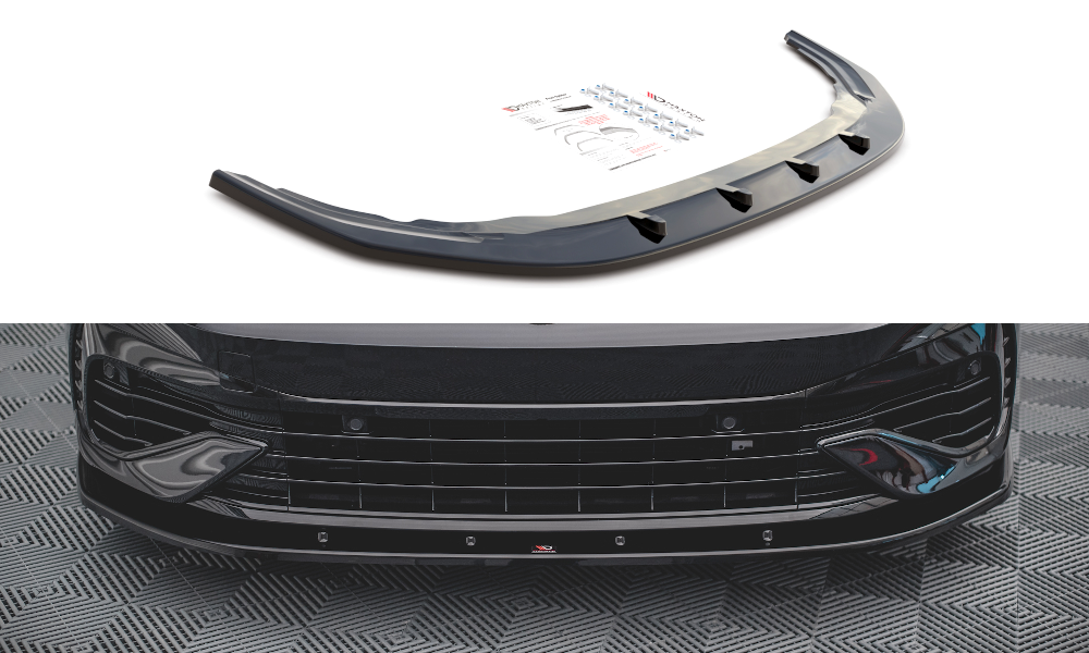 FRONT SPLITTER V.1 VOLKSWAGEN GOLF R MK8