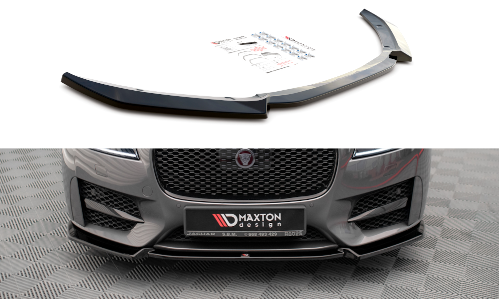 FRONT SPLITTER V.2 JAGUAR XF R-SPORT MK2