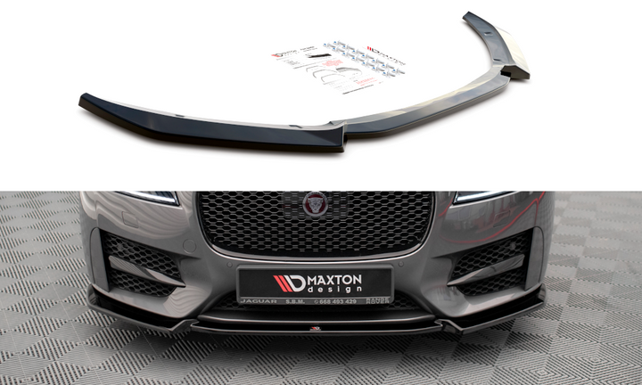 FRONT SPLITTER V.2 JAGUAR XF R-SPORT MK2