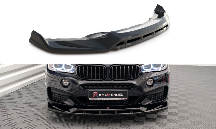 FRONT SPLITTER V.3 BMW X6 M-PACK F16