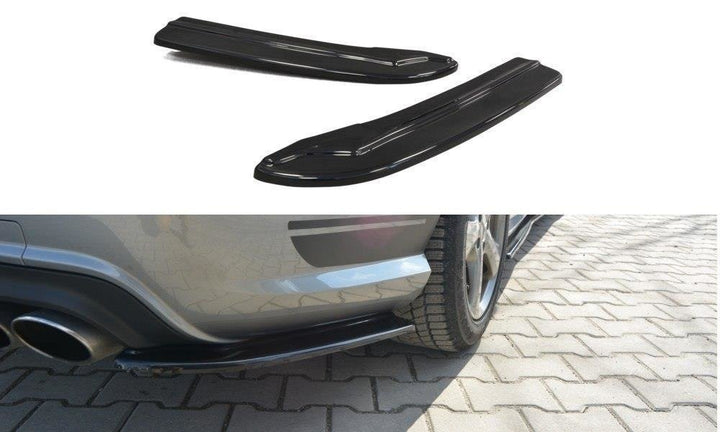 REAR SIDE SPLITTERS MERCEDES C W204 63AMG/AMG-LINE