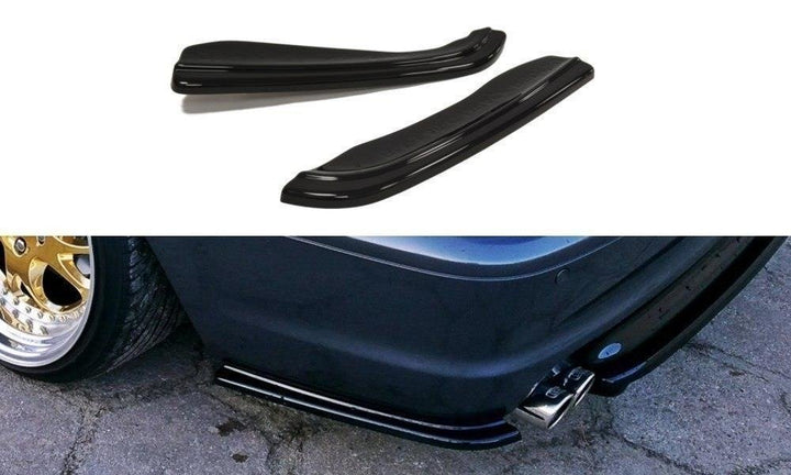 REAR SIDE SPLITTERS FOR BMW 3 E46 MPACK COUPE