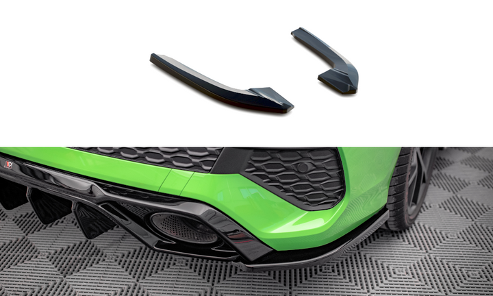 REAR SIDE SPLITTERS AUDI RS3 SEDAN 8Y