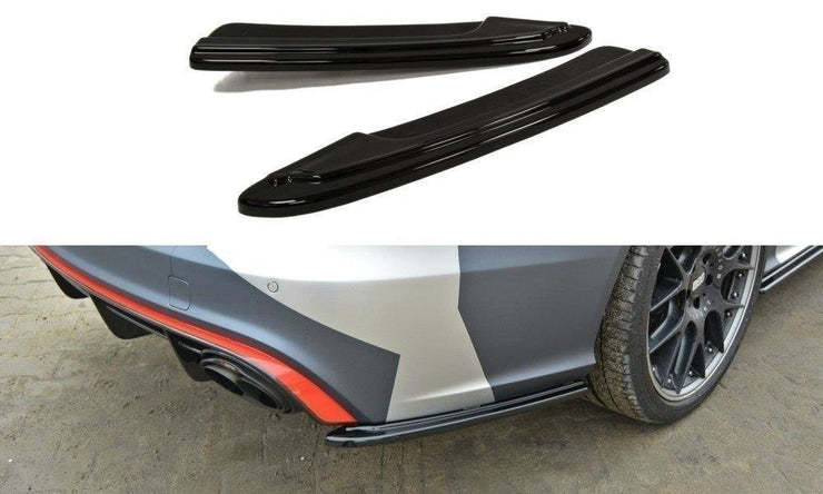 REAR SIDE SPLITTERS AUDI RS6 C7 / C7 FL