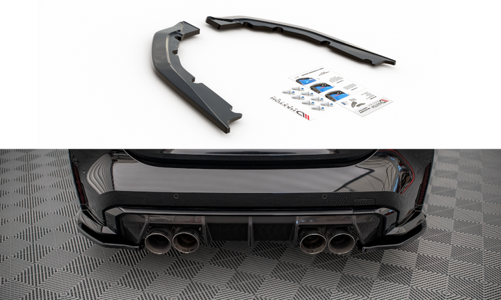 REAR SIDE SPLITTERS BMW M4 G82