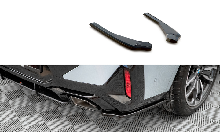 REAR SIDE SPLITTERS BMW X4 M-PACK G02 FACELIFT