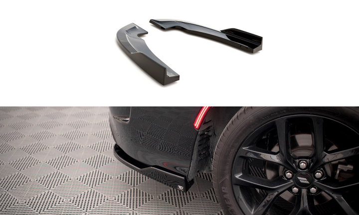 REAR SIDE SPLITTERS DODGE CHARGER SRT MK7 FACELIFT