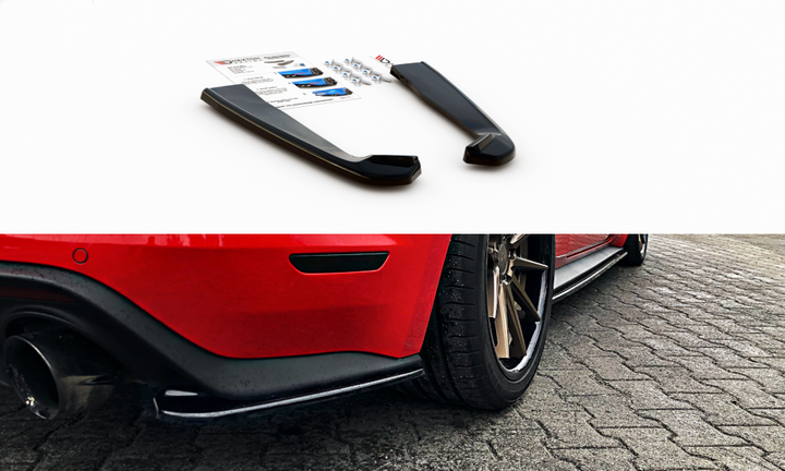 REAR SIDE SPLITTERS FORD MUSTANG MK. 6 FACELIFT