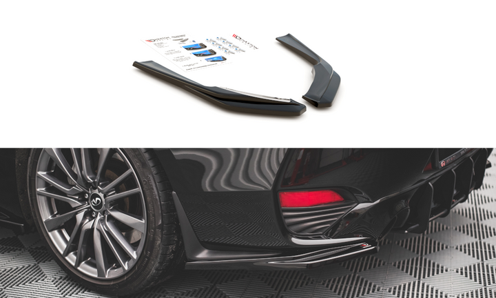 REAR SIDE SPLITTERS INFINITI Q60 S MK2