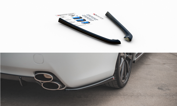 REAR SIDE SPLITTERS LEXUS IS F MK2