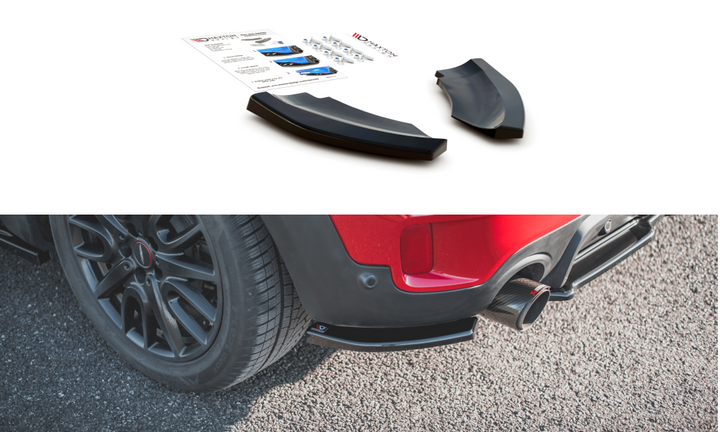 REAR SIDE SPLITTERS MINI COUNTRYMAN MK2 F60 JCW