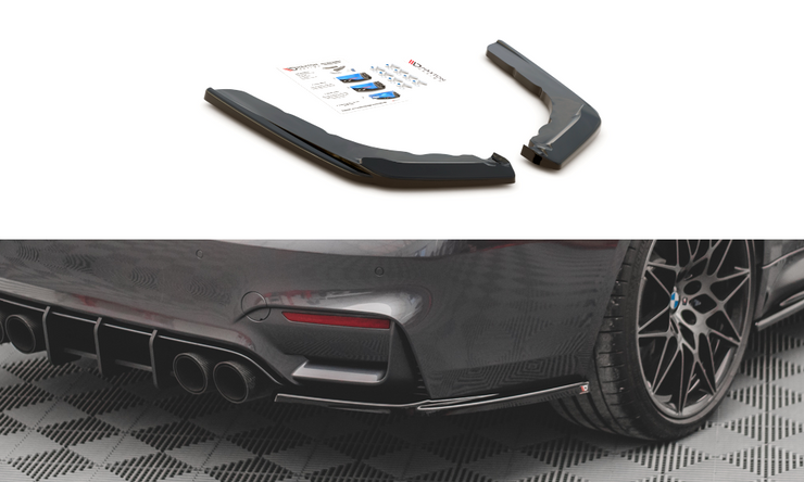 REAR SIDE SPLITTERS V.1 BMW M4 F82