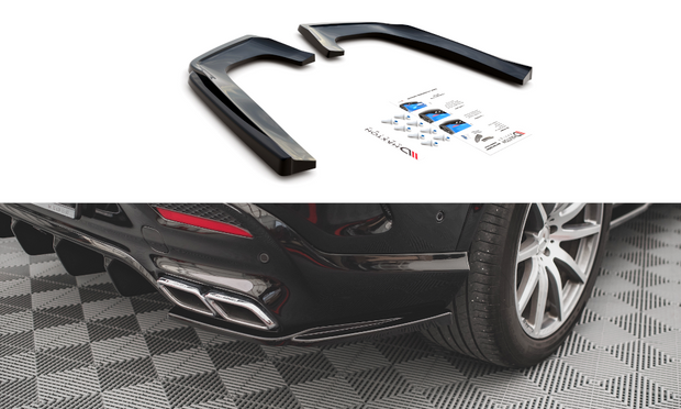 REAR SIDE SPLITTERS V.1 MERCEDES-BENZ GLE COUPE 63AMG C292