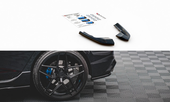 REAR SIDE SPLITTERS V.1 FOR VOLKSWAGEN GOLF R MK8