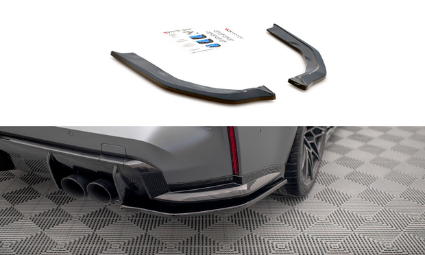 REAR SIDE SPLITTERS V.2 BMW M3 G80